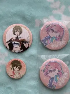 (82) MEIKO 缶バッジ四個