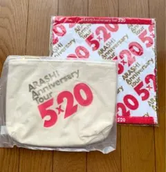 嵐 ツアーグッズ 2018-2019 5×20 ポーチ ミニタオル 新品未開封