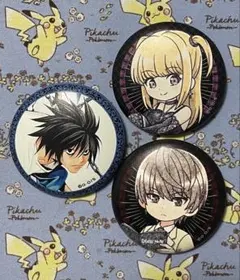 デスノート　コミックス缶バッジコレクション　夜神　月　& L DEATH NOTE おっきめ缶バッジ / 夜神 月| アニメ グッズ 通販