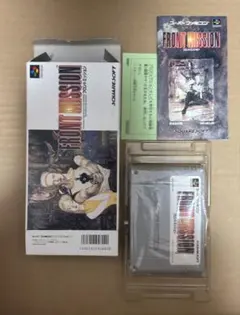 フロントミッション スーパーファミコン 箱説明書注意書き付き