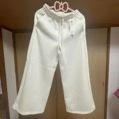 GU♡パフスェットバギーパンツ+EC(丈短め) ナチュラル