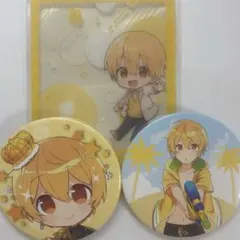 すとぷり　るぅと　缶バッジ　クリアカード