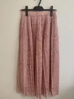 【美品】MERCURYDUO レースロングスカート　フリーサイズ