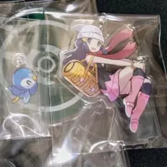 ポケモン ダイヤモンドパール ヒカリ ポッチャマ アクリルスタンド ポケセン限定