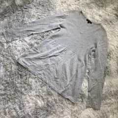 LAURA ASHLEY ローラアシュレイ（M）長袖 ニット セーター グレー