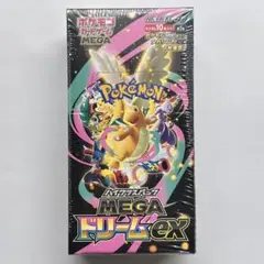 新品未開封　シュリンク付き　ポケモンカードゲーム　MEGAドリームex 1BOX