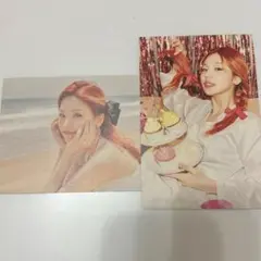 ITZY イェジ シーグリ　2022 ポストカード 2枚セット