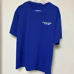 ゴールドジム　ドライTシャツ ブルーLサイズのサムネイル