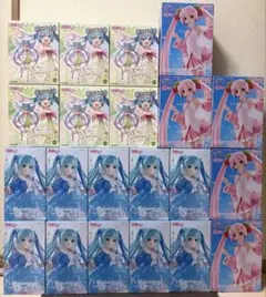 初音ミク 桜ミク プライズフィギュア 21体 まとめ売り