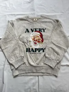 即購入OK バースデイ　マイリトルワンダー　裏起毛　トレーナー　140 サンタ