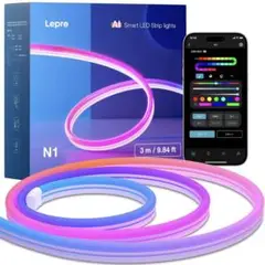 Lepro N1 AI ledネオンライト RGBIC チューブライト 3m