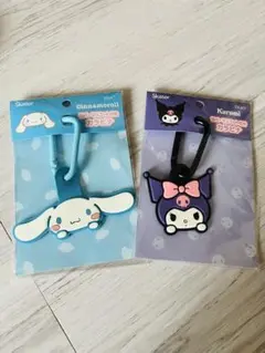 サンリオ　ラバーマスコット付きカラビナ