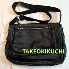 TAKEO KIKUCHI ショルダーバッグ ブラックのサムネイル