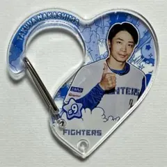北海道日本ハムファイターズ　2026推し選手　ハート型アクリルカラビナ　中島卓也