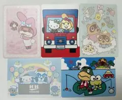 あつ森　サンリオ　amiiboカードおまけシール