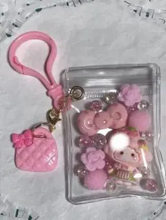 キャンディーバッグキーホルダー ピンク系