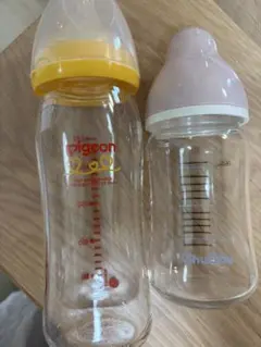 PigeonとChuchu 哺乳瓶 2本セット