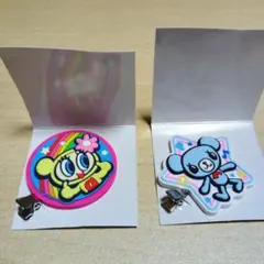 ラバークリップ　ナルミヤキャラクターズ　ハナちゃん　ミントくん　セット