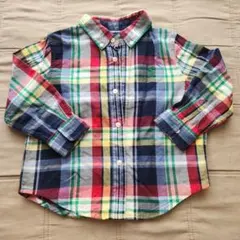 Ralph Lauren チェック柄長袖シャツ 24M