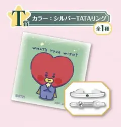 BTS BT21 テヒョン　テテ　TATA タタ　シルバーTATAリング