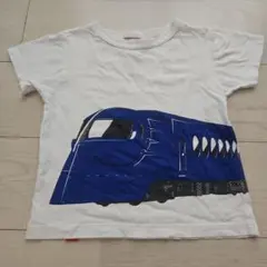 電車 飛行機 プリント キッズ Tシャツのサムネイル