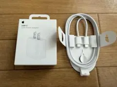 【新品未使用】Apple USB-C 電源アダプタ/充電ケーブル セット