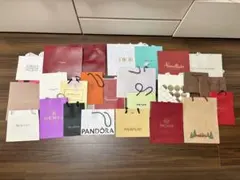 ハイブランド　ショッパー　まとめ売り25枚（Cartier、Tiffanyなど）