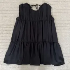 黒 ノースリーブ チュニック Mサイズ♡