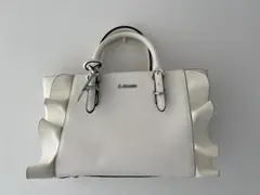 & chouetteアンドシュエット ショルダーバッグ ホワイト定価17800円