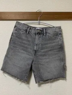 プレミアムデニムカーゴショートパンツ