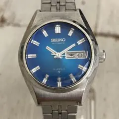 稼働品 レディース SEIKO 自動巻き腕時計 青文字盤 2206-0370 - メルカリ