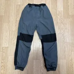 【150cm】GU ジョガーパンツ グレー/ブラック