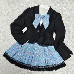 whip party セットアップ4点 レース 入学式 卒服 ブルー 130