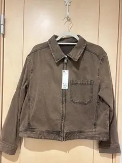 GU ブラウン デニムジャケット XL