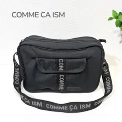 COMME CA ISM コムサイズム ショルダーバッグ ブラック