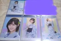 RED様専用山下美月　　生写真　 浴衣　2021　4種　セミコン　レア