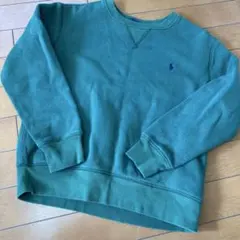 値下げ　140㎝Polo Ralph Lauren グリーン トレーナー S/P
