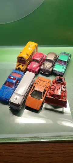 日本製・ 고장·부품용 トミカ 8台 묶음 판매 カウンタック ワーゲン 他