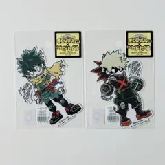 ヒロアカ　緑谷出久　爆豪勝己 B-SIDE LABEL ステッカー