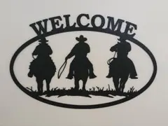 WELCOME カウボーイ　ウォールアート