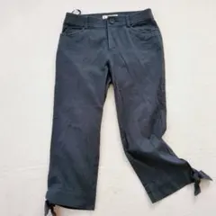 【小さめサイズXS】組曲◇サブリナパンツ ストレッチテーパードパンツ オフィスのサムネイル