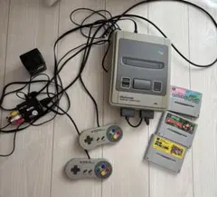 Nintendo スーパーファミコン 本体 3本ゲーム付き