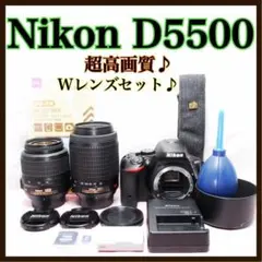 Nikon D5600⭐Wレンズ⭐初期不良保証⭐バックor三脚付⭐美品 - メルカリ