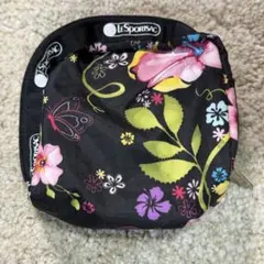 LeSportsac フラワープリントティッシュ入れポーチ