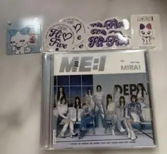 ME:I MIRAI デビュー 高見文寧CD ステッカー CORON 049