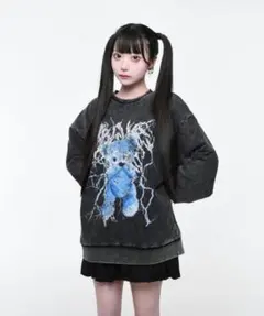 TRAVAS TOKYO ピグメント　トレーナー　ミルクボーイ　Amiligeのサムネイル