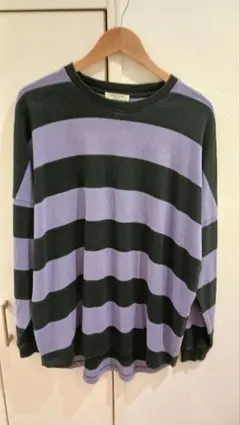 FREAK'S STORE　長袖カットソー　ボーダー メンズ　フリーサイズのサムネイル
