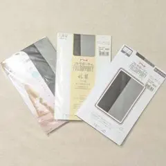 ストッキング 黒 ブラック L- LLサイズ 4足セット 冠婚葬祭用