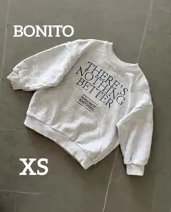 BONITO ロゴ トレーナー mtm メランジ XS