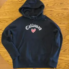 中古美品☆ Callaway レディース パーカー ブラック S